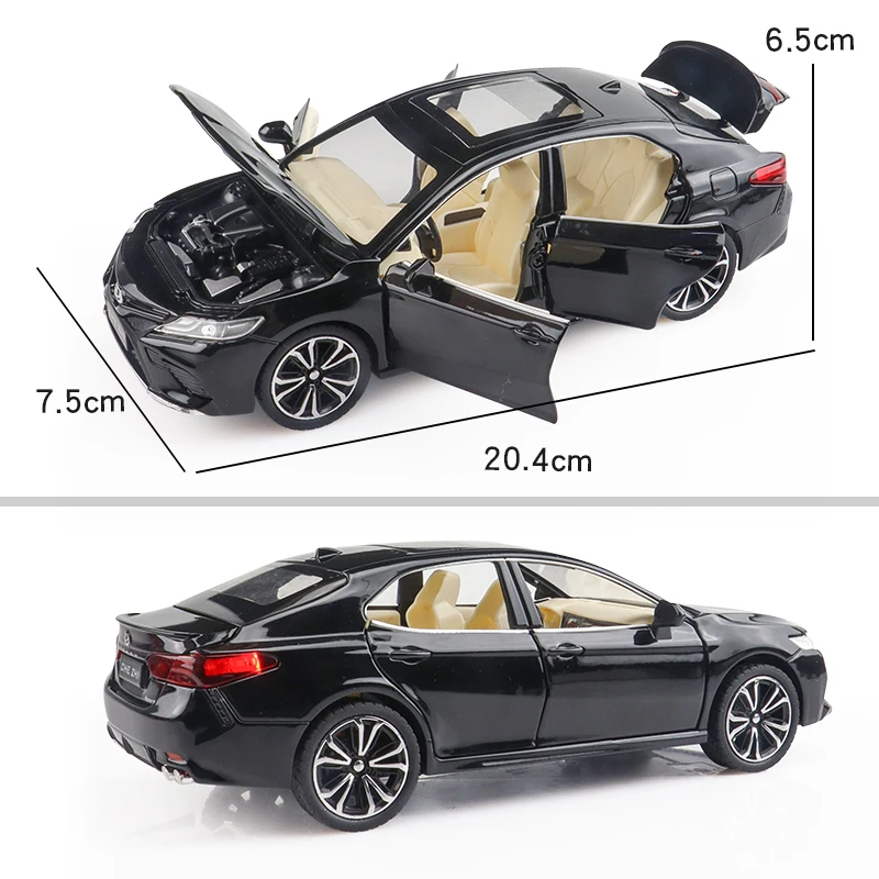 Детские игрушки TOYOTA Camry CheZhi 1:24 сплав автомобиль Подарки для детей имитация