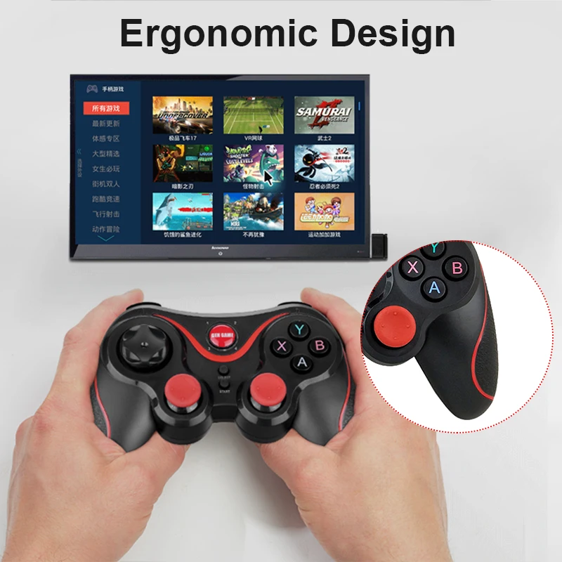 Беспроводной геймпад для PS3 контроллер консоли Xiaomi iPhone аксессуары джойстиков поддержка дистанционного