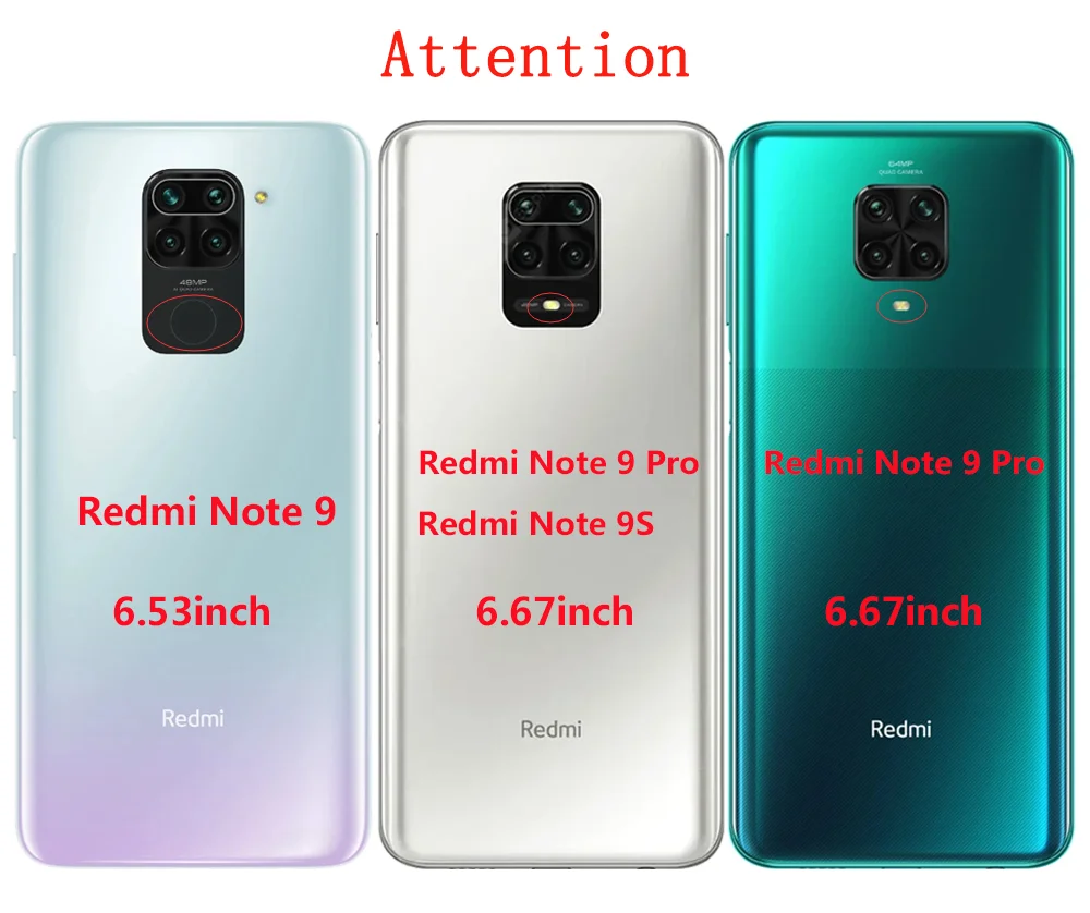 Чехол для Xiaomi Redmi Note 9 pro мягкий силиконовый чехол из ТПУ задней панели телефона