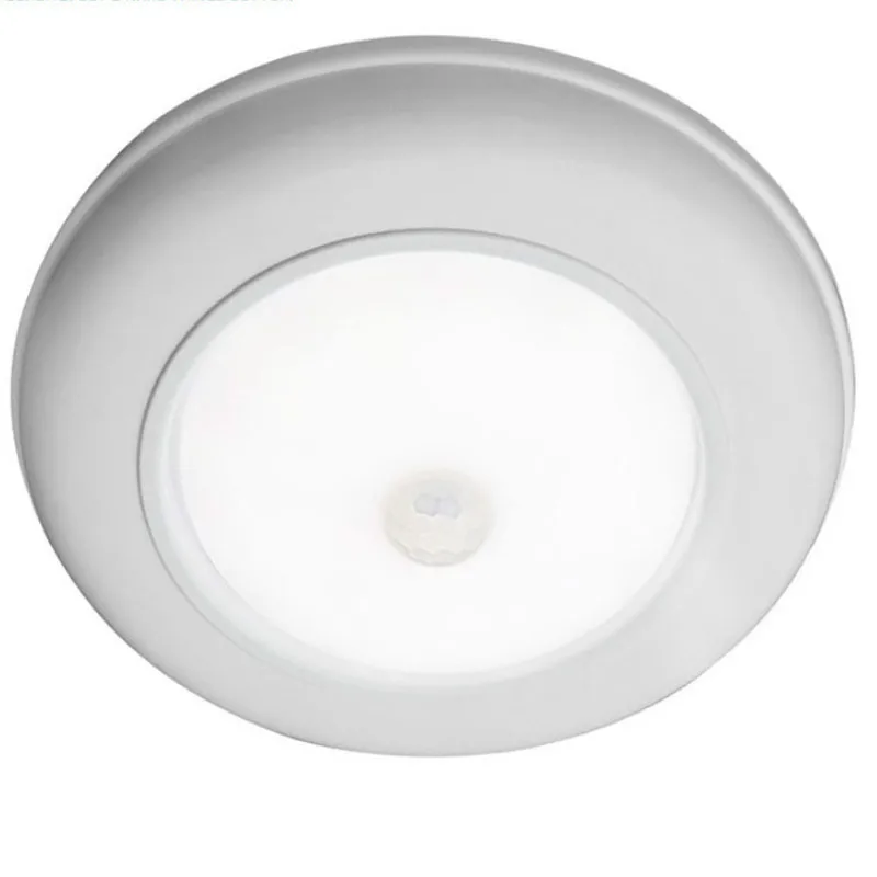 

Wireless Motion Sensor Ceiling Light Battery Operated Sensing Activated LED Lamp Entrance Closet Stairs Hallway Garage ZM911