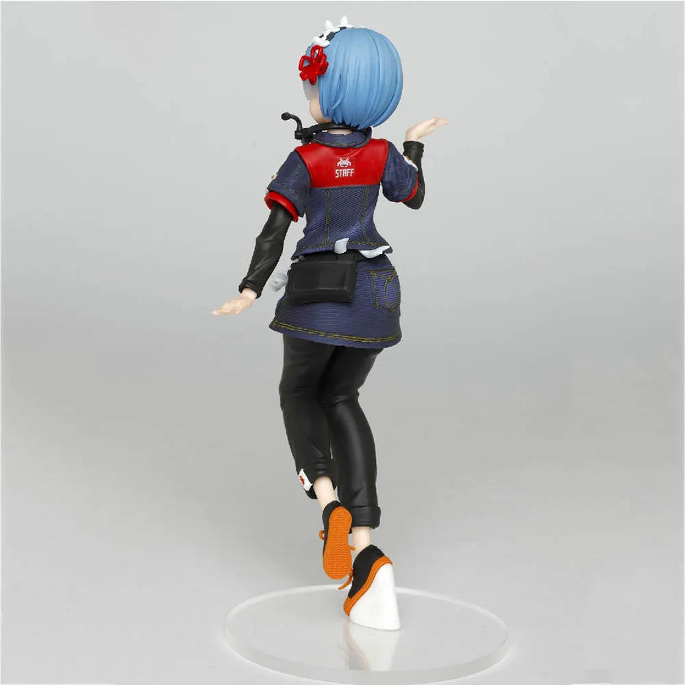 

Hot Anime Figure 20Cm Rem Uniform a Different World of Life From Scratch Pvc Ornaments Movable Model Collectible Toy Figure Gift