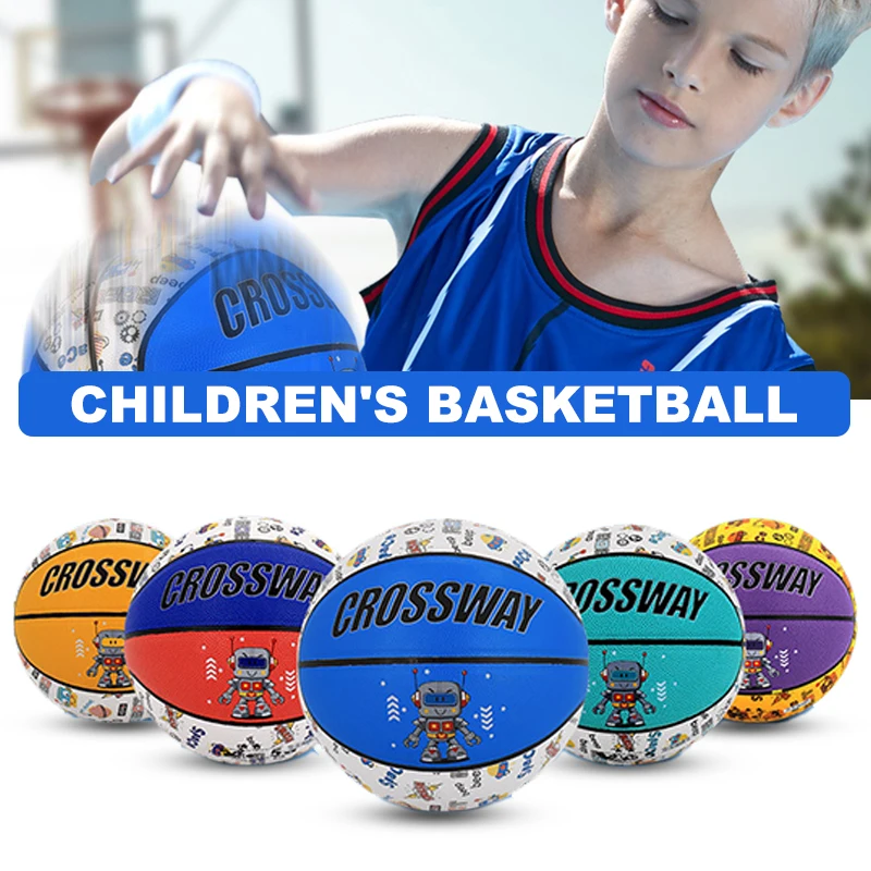 

Баскетбольный мультяшный прочный, высокая эластичность, подходит для дома и улицы, для женщин, девочек, мальчиков и подростков LDF668