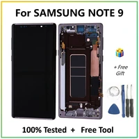 new no dead spots super amoled lcd for samsung galaxy note 9 display with touch screen digitizer assembly no burn no shadow