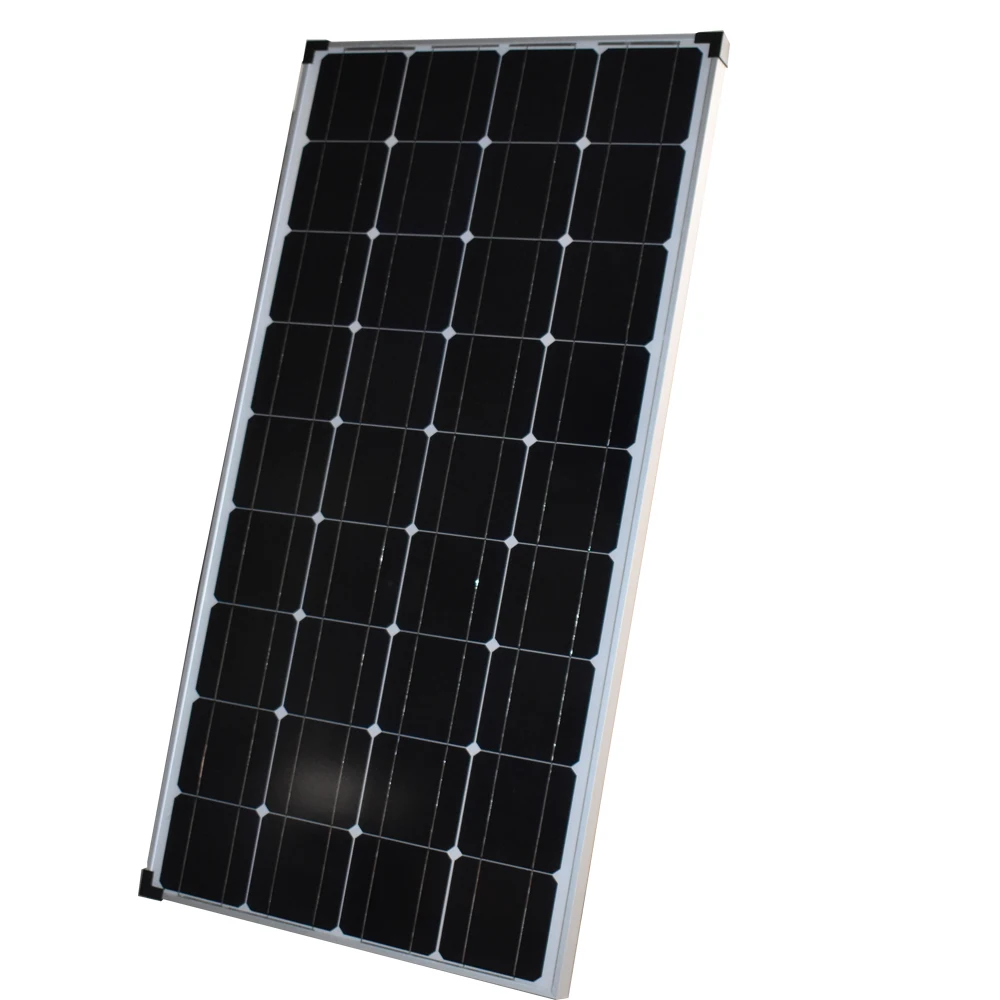 

Glass Solar panel 200W 300W 400W 100W Rigid Solid Panel Solar Monocrystalline PV Photovoltaic 12V 24V Battery Charger