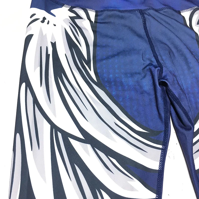 Женские спортивные Леггинсы с принтом в стиле Харадзюку эффектом пуш ап|Легинсы|