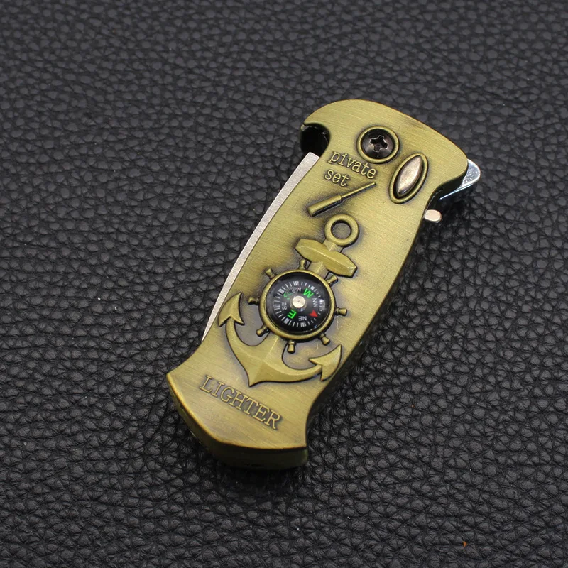 Креативный многофункциональный металлический нож ветрозащитная прямая