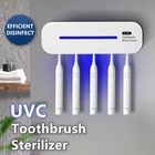 УФ электрическая зубная щетка держатель стерилизатора, Интеллектуальный Автоматический Дозатор зубной пасты, настенное крепление, аксессуары для ванной