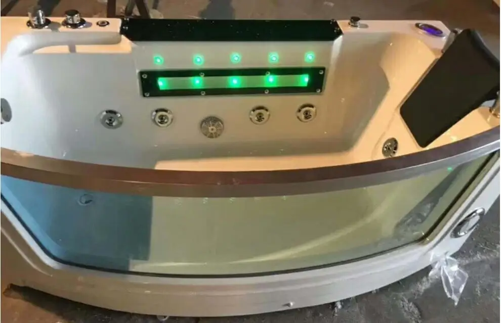 Стекловолоконная гидромассажная ванна из акрила с композитной доской абс