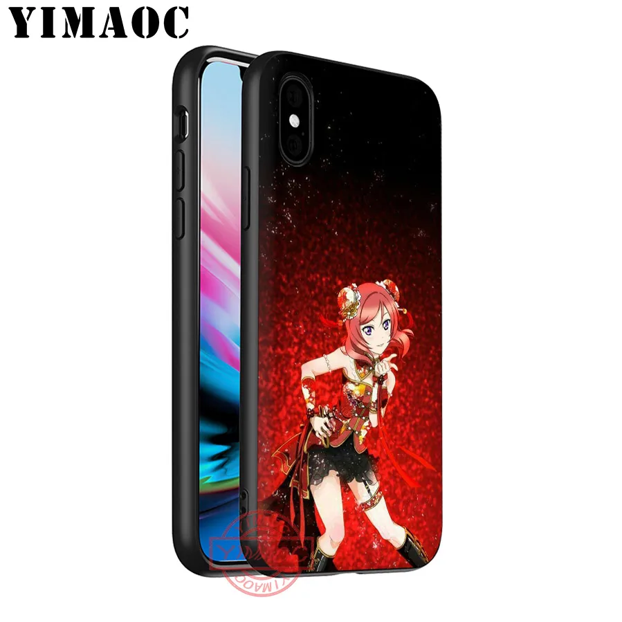 YIMAOC Anime Beauty Love Live Soft Silicone Case Cover for Apple iPhone 5 5S SE 6 6S 7 8 Plus X XS XR 11 Pro Max Back Shell | Мобильные