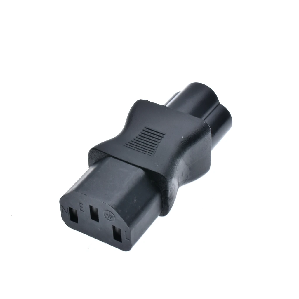 Адаптер для розетки переменного тока IEC320 C13 на C6 переходник с C5 C13|adapter|adapter poweradapter