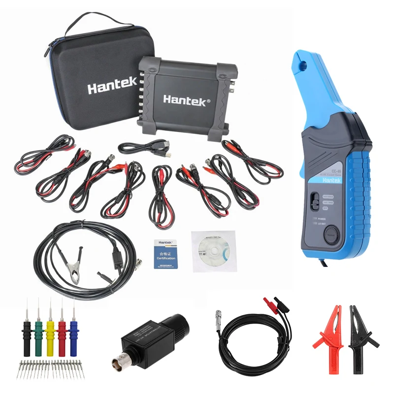 Hantek 1008C USB Автоматический осциллограф/DAQ/8CH тест на транспортное средство токовый