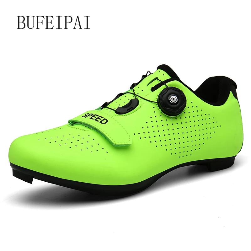 Jual 2020 Bersepeda Pria Sepeda Jalan Sepatu Ultralight Sepeda Sneakers Self-Locking Profesional Bernapas 10 Pilihan