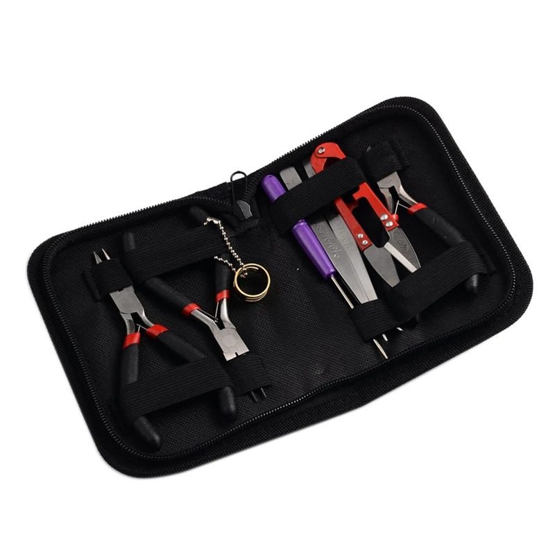 

Diy Jewelry Making Tools Hardware Tools Eight-Piece Set Manual Pliers