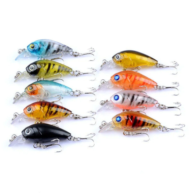 

4.5cm 4g Fishing Lures Wobblers Crankbaits Fishing Box For Wobblers Swimbait Metal Artificial Bait Kit Hard Lure Fishing Tackle