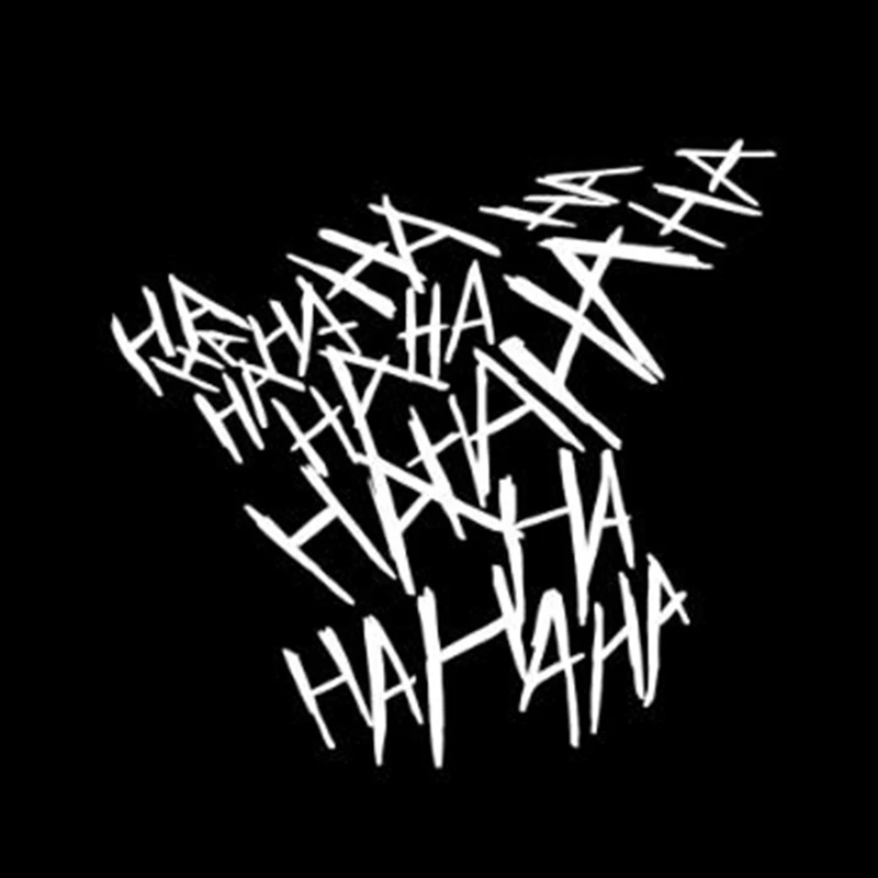 Наклейки на автомобиль Декор наклейки мотоцикл интересный текст Hahaha