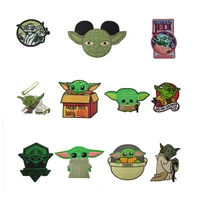 disney star wars baby yoda clothes anime patches decoration iron on patches embroidery patch for disney cartoon sticker clothing