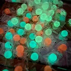 Светящиеся липкие шарики, используемые на потолочном, сферические шарики, прикрепленные к крыше, декомпрессионная игрушка TPR