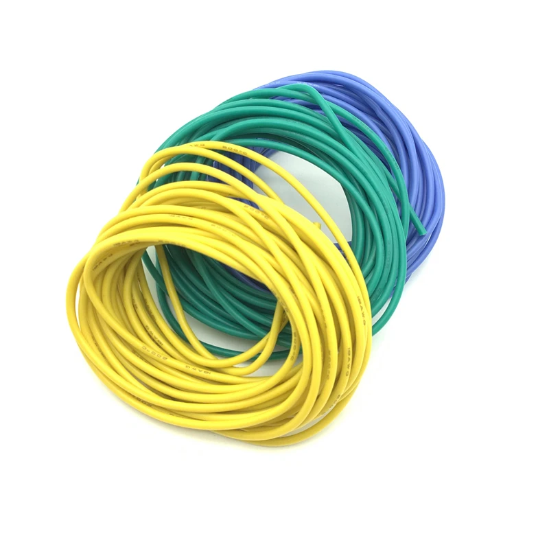 1 м супермягкий силиконовый кабель провод 11AWG изолированный высокотемпературный