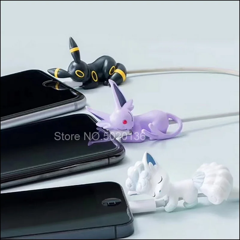 Защита для кабеля Pokemones Go USB кабель зарядки реквизит косплея чехол с изображением