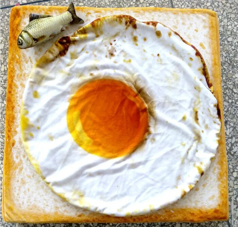 Подушки с объемным яйцом роскошные постельные принадлежности украшение для сна