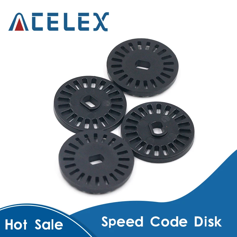 

10PCS Coded Disc Encoder 20 Holds Motor Speed Sensor for Robot Speed Test For arduino
