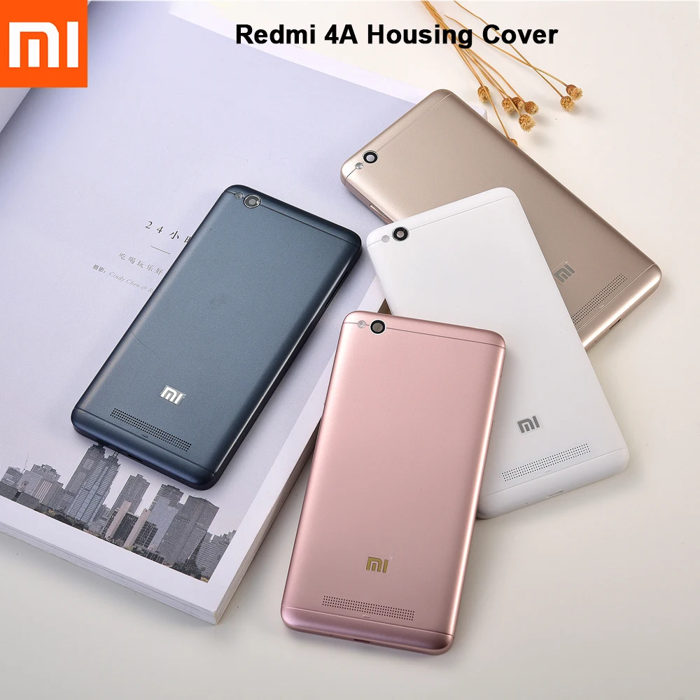 Новый чехол для задней панели XIAOMI Redmi 4A пластиковый защитный телефона с