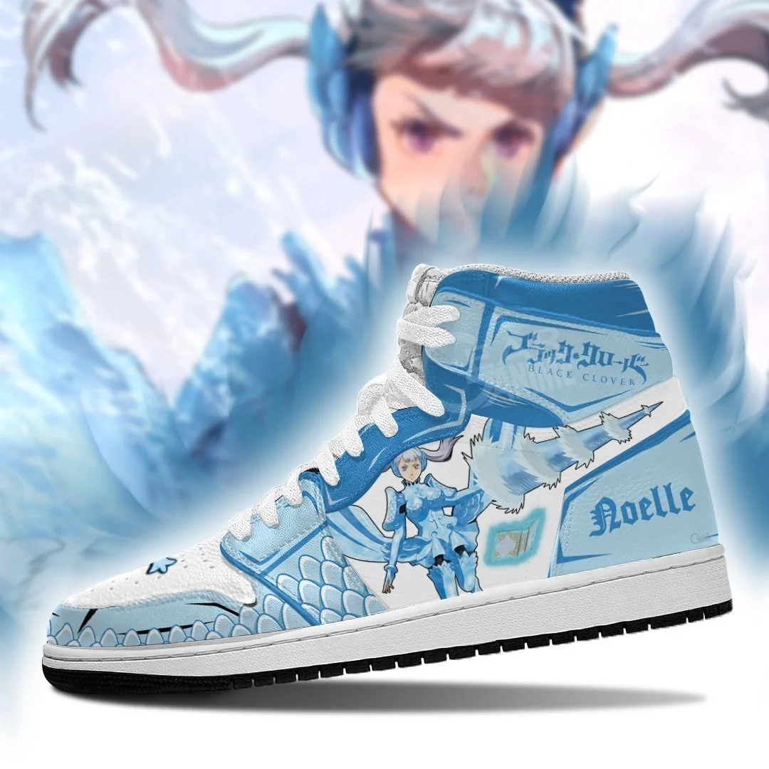 

Noelle Silva Valkyrie Dress Sneakers Black Clover Anime Shoes