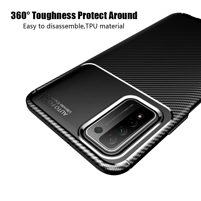Для Huawei Honor 10X Lite чехол X10 Max 9X 9A 20 30 Pro мягкий антидетонационный бампер матовый для