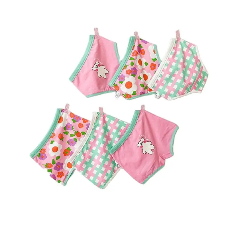 

3 предмета, трусы для маленьких девочек стильная футболка с изображением персонажей видеоигр трусы эластичные дышащие трусики для девочки; ...