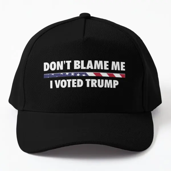 

Бейсболка с надписью «Do Not Blame Me» я проголосовал Трампа, кепка, Снэпбэк Кепка в стиле хип-хоп, летняя Черная кепка, мужская повседневная спорт...