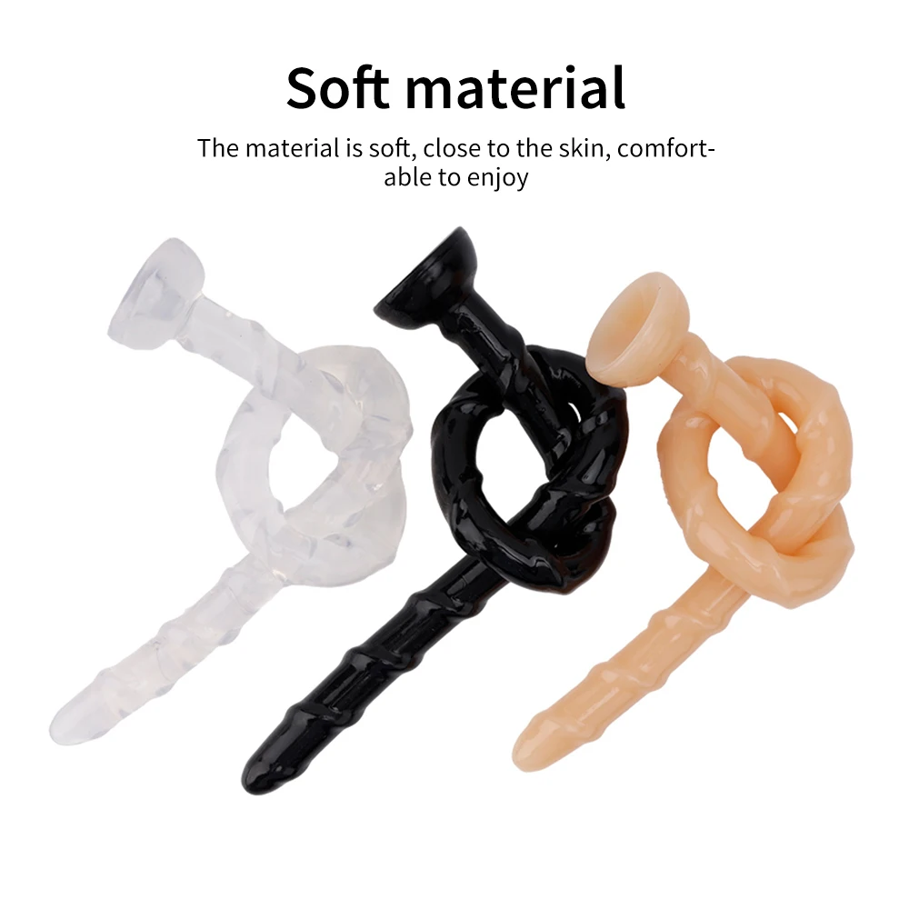 Ультрадлинный фаллоимитатор 47 см анальная пробка с присоской интимные игрушки