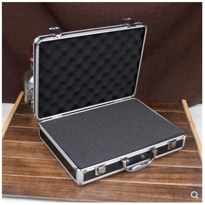 Высококачественный Алюминиевый ящик для инструментов хранения файлов жесткий