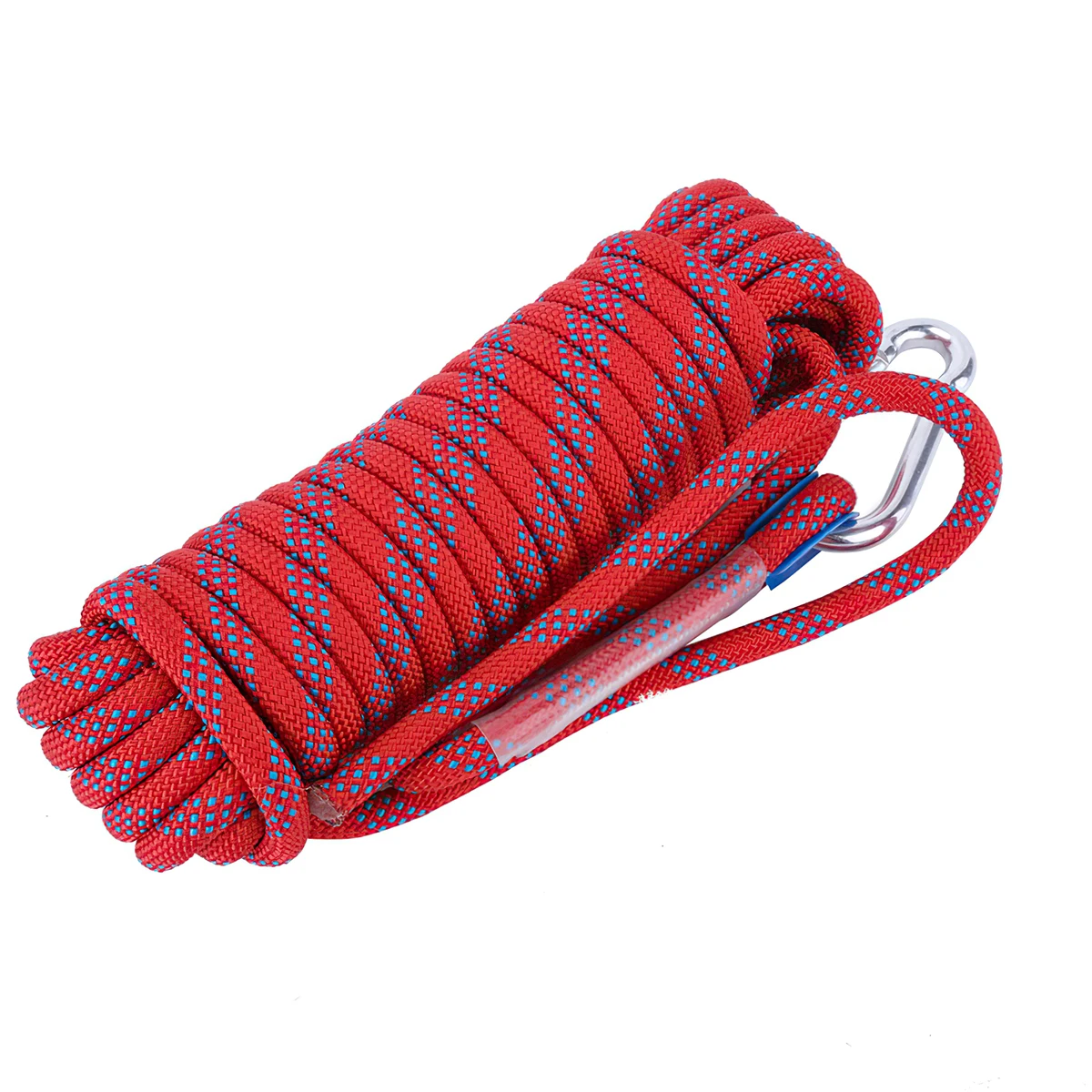 

10mm Heavy Duty Paracord Panchute Corad Lanyard with Carabiner (Red-10m)