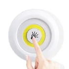 Сверхъяркий светодиодный Cob светильник для шкафа, беспроводной приглушаемый ночник с дистанционным управлением для гардероба, спальни, чулана, кухни, 3 Вт