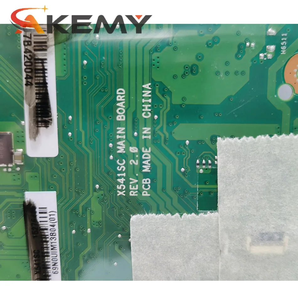 X541SC материнская плата N3160/N3710 4 ядра процессор Гб RAM REV2.0 для For Asus X541S ноутбука Тест