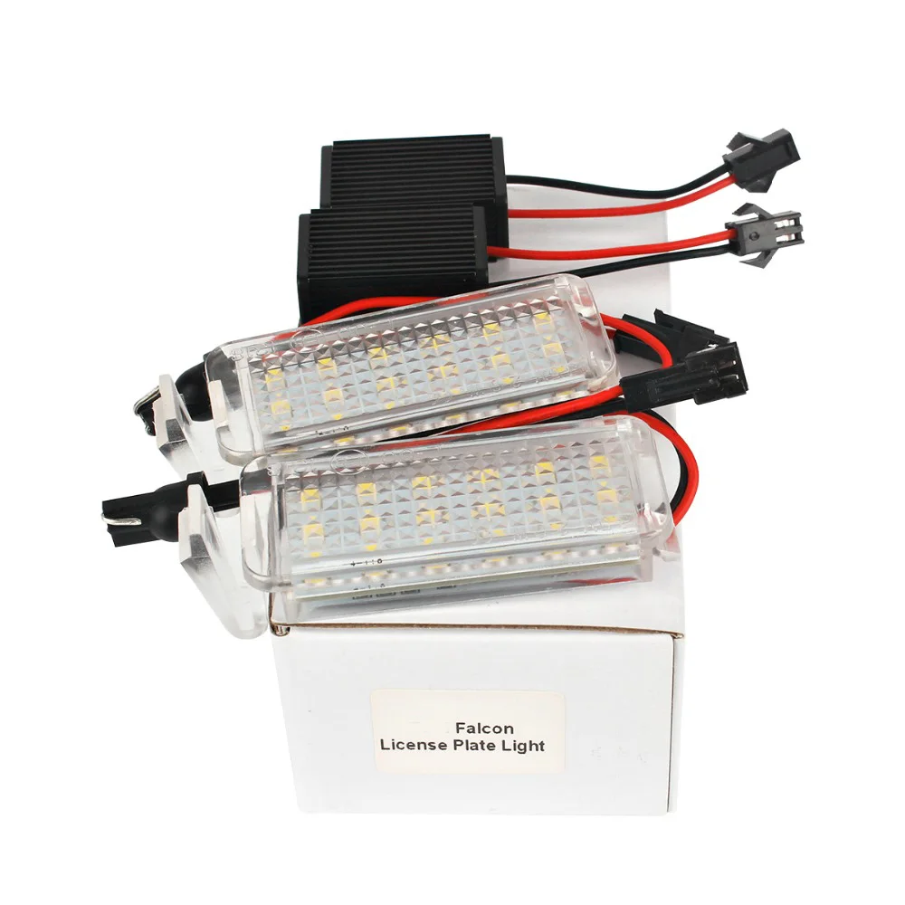 

2PCS/Pair For FORD KUGA ESCAPE 2008-2015 Bright SMD Led Licence Number Plate LED Lamp Light