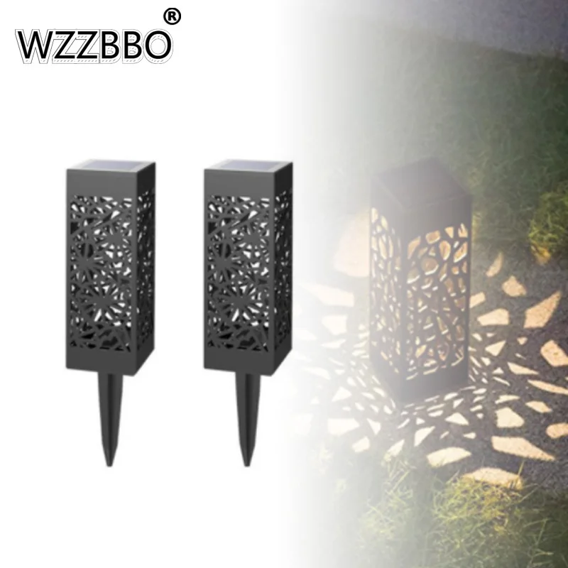 

Солнечный светильник для газона, садовый светильник, наружное украшение для двора, газона, водонепроницаемый Светодиодный светильник на со...