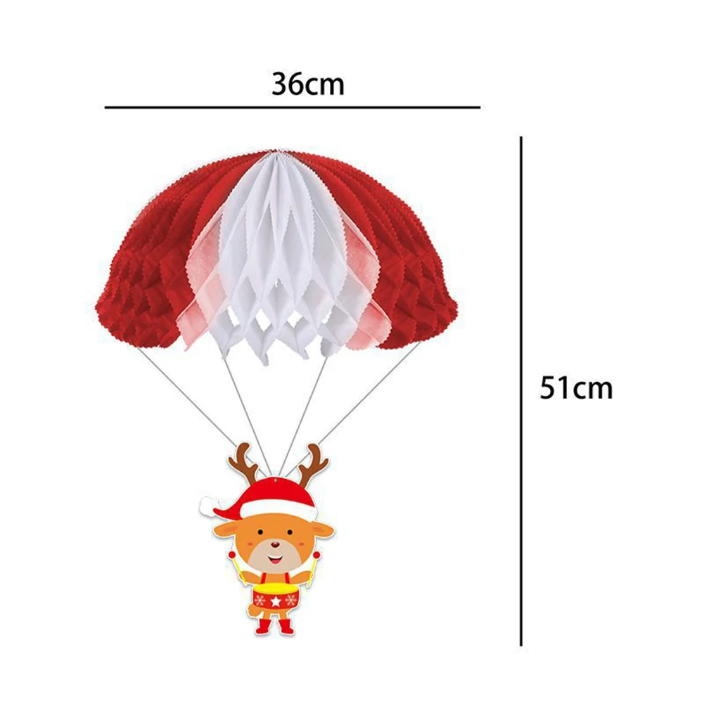 Hand Throwing Christmas Soldier Parachute Funny Toy Kid Outdoor Game Play Educational Toys Fly Sport for Children | Дом и сад