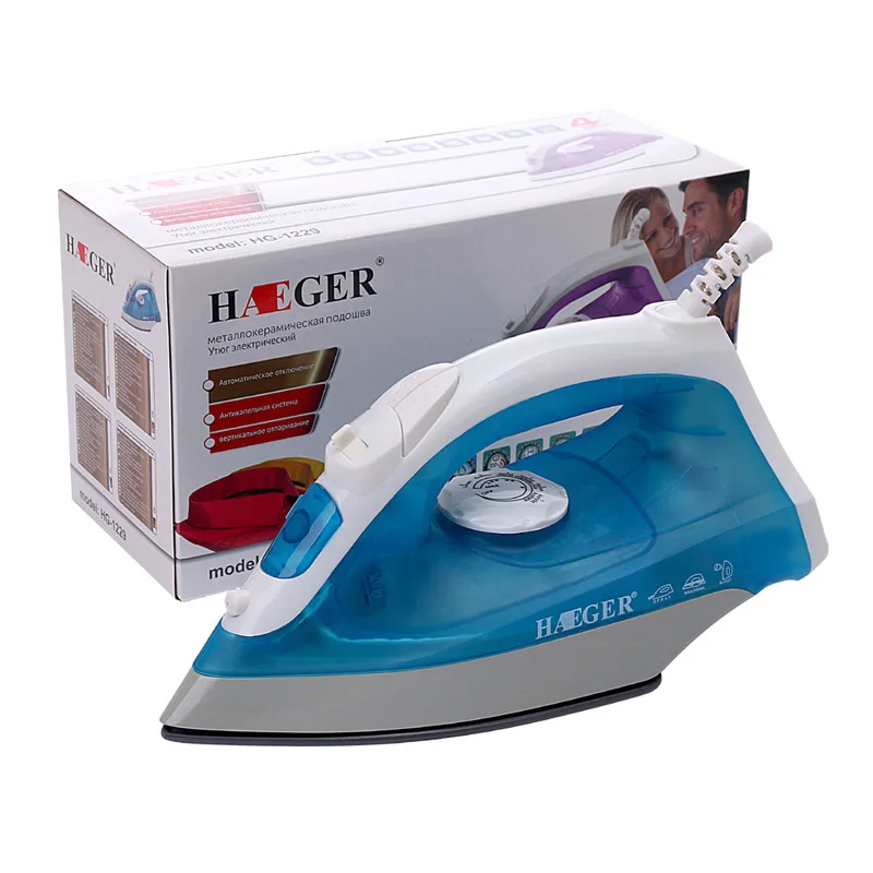 

Household Hand-Held Steam Electric Iron Small Portable Iron 1200W mini non stick iron