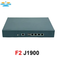 partaker f2 intel celeron j1900 desktop 4 lan hardware firewall pfsense network security with 4gb ram 64gb ssd