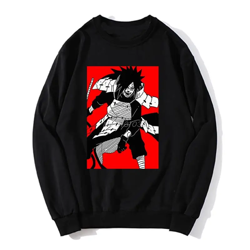 Толстовка Uchiha Madara новинка модная крутая повседневная мужская флисовая толстовка