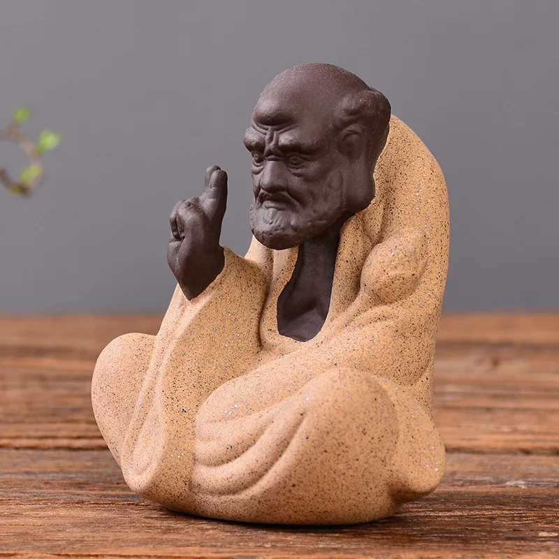 Креативный чайный набор Fortune Golden Toad фиолетовый песок украшение для питомцев