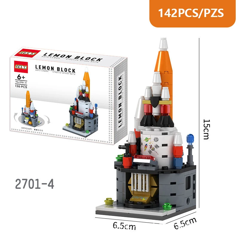 

Building Blocks Mini City Street View Castle Building Series Building Blocks Residential Modular Bricks Toys For Boys Gifts