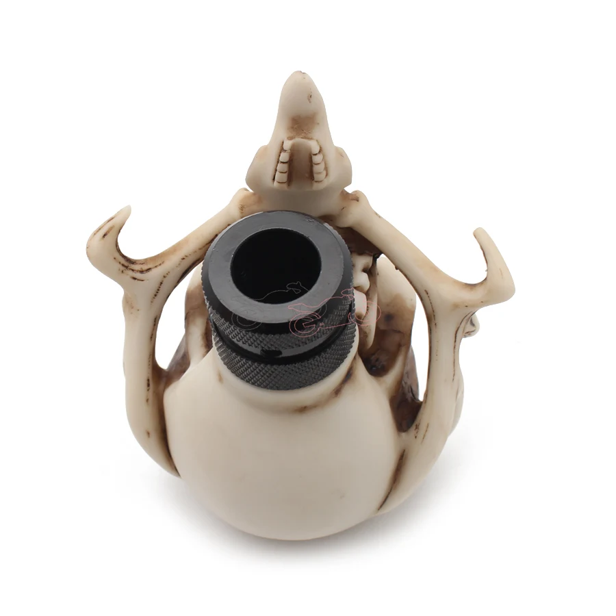 Резиновая ручка переключения передач в стиле черепа ручной рычаг Кнопка Ручного