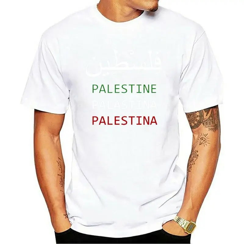 

Print T Shirt Men Summer Cotton Hip Hop Male Short Sleeve Tops Tees Brand Clothing Palestine T Shirt Top Quality Designing