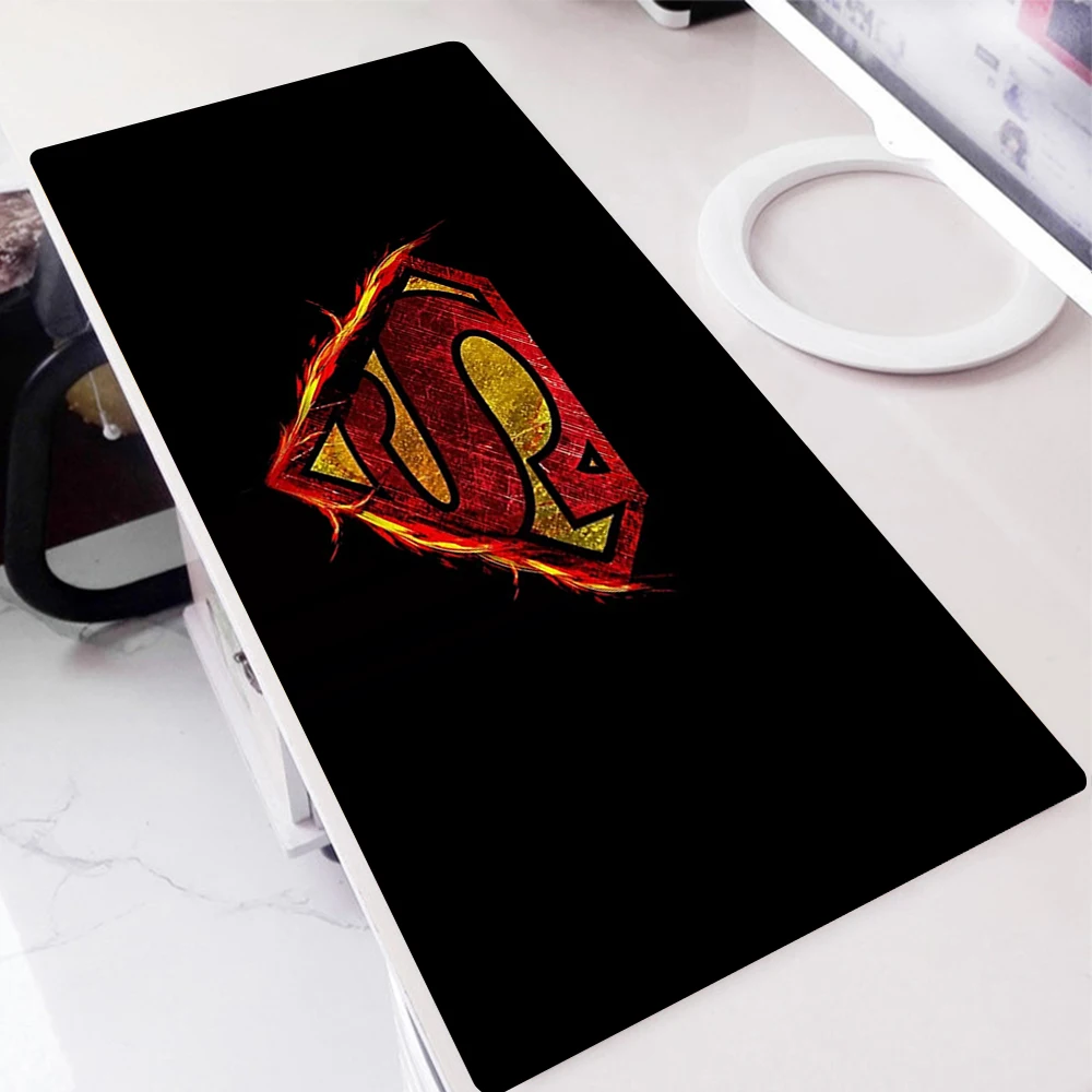 

Mousepad Gamer Desk Computer Mat Gaming Mouse Mat Anime Supermans Mouse Pad Xxl Gamers Accessories Deskmat Carpets Mice Rug