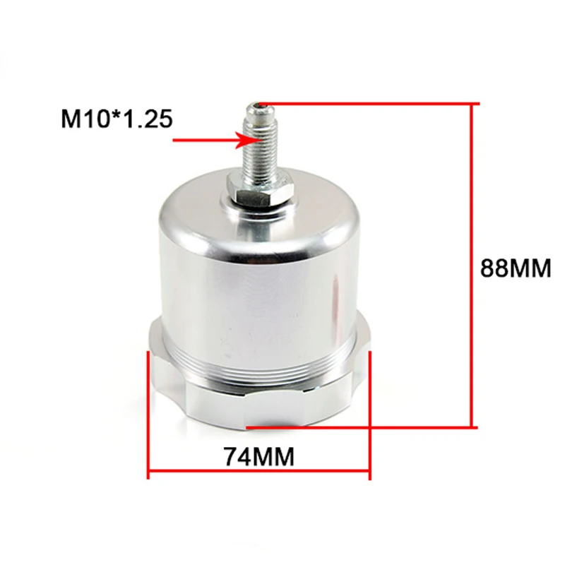 Универсальный алюминиевый бак для гоночного автомобиля с гидравлическим