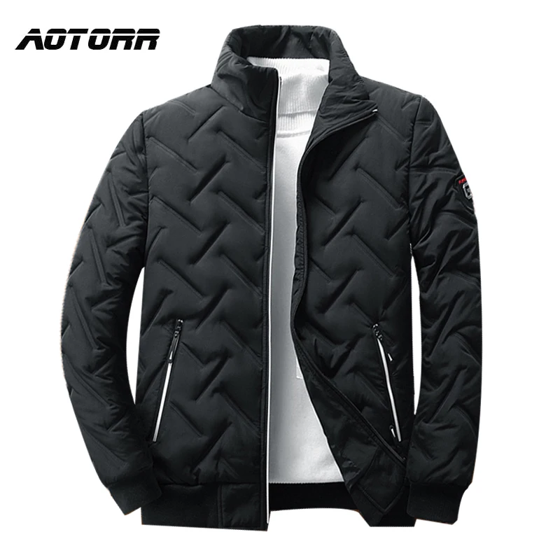 Флисовая утепленная мужская зимняя куртка с воротником-стойкой Женская парка