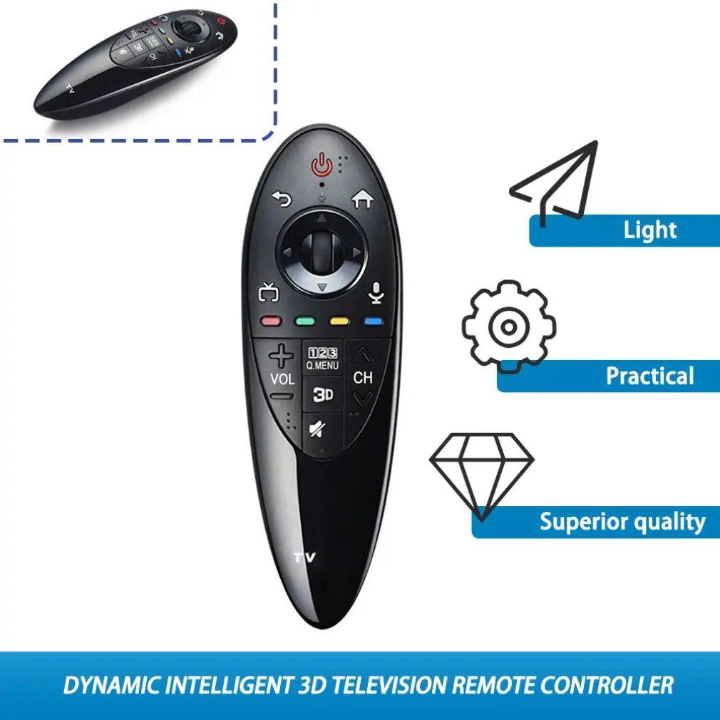 

AN-MR500G Magic Remote Control with 3D Function for LG AN-MR500 Smart TV UB UC EC Series LCD TV Television Controller IR ONLENY