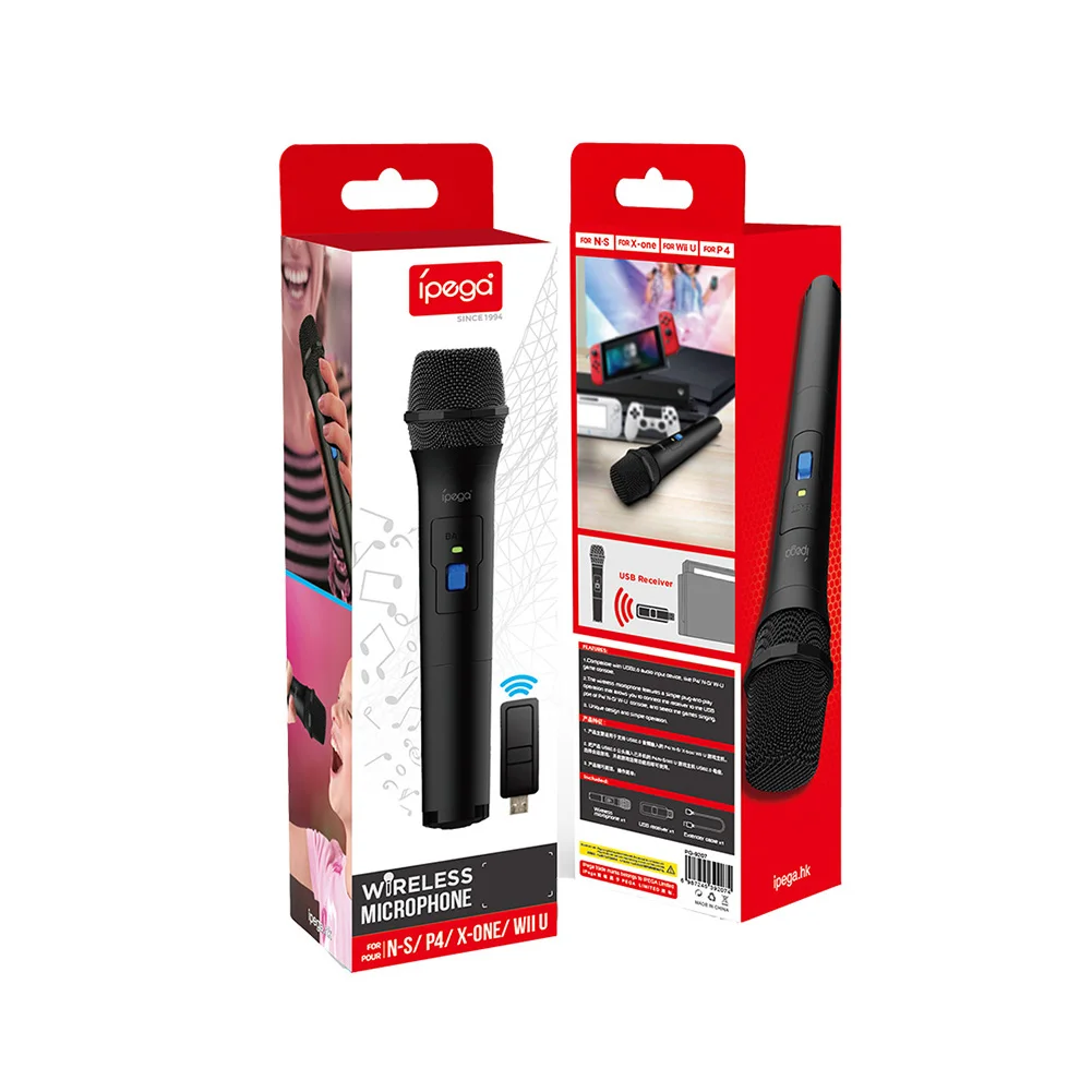 PG-9207 игровой микрофон для караоке беспроводной динамик Hi-Fi консоли Sony PS5/PS4/PS3/Xbox